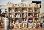 Stock up on your daily essentials at Brownscombe Larder, the onsite shop.