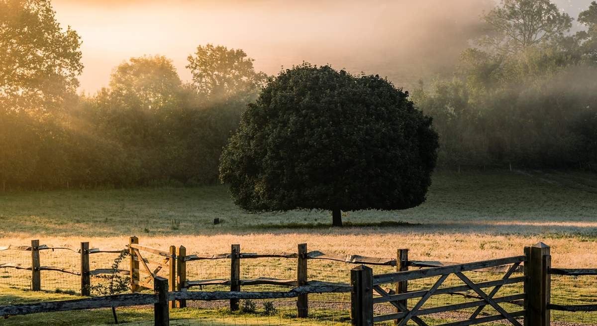 From dawn till dusk, the location is absolutely idyllic. 