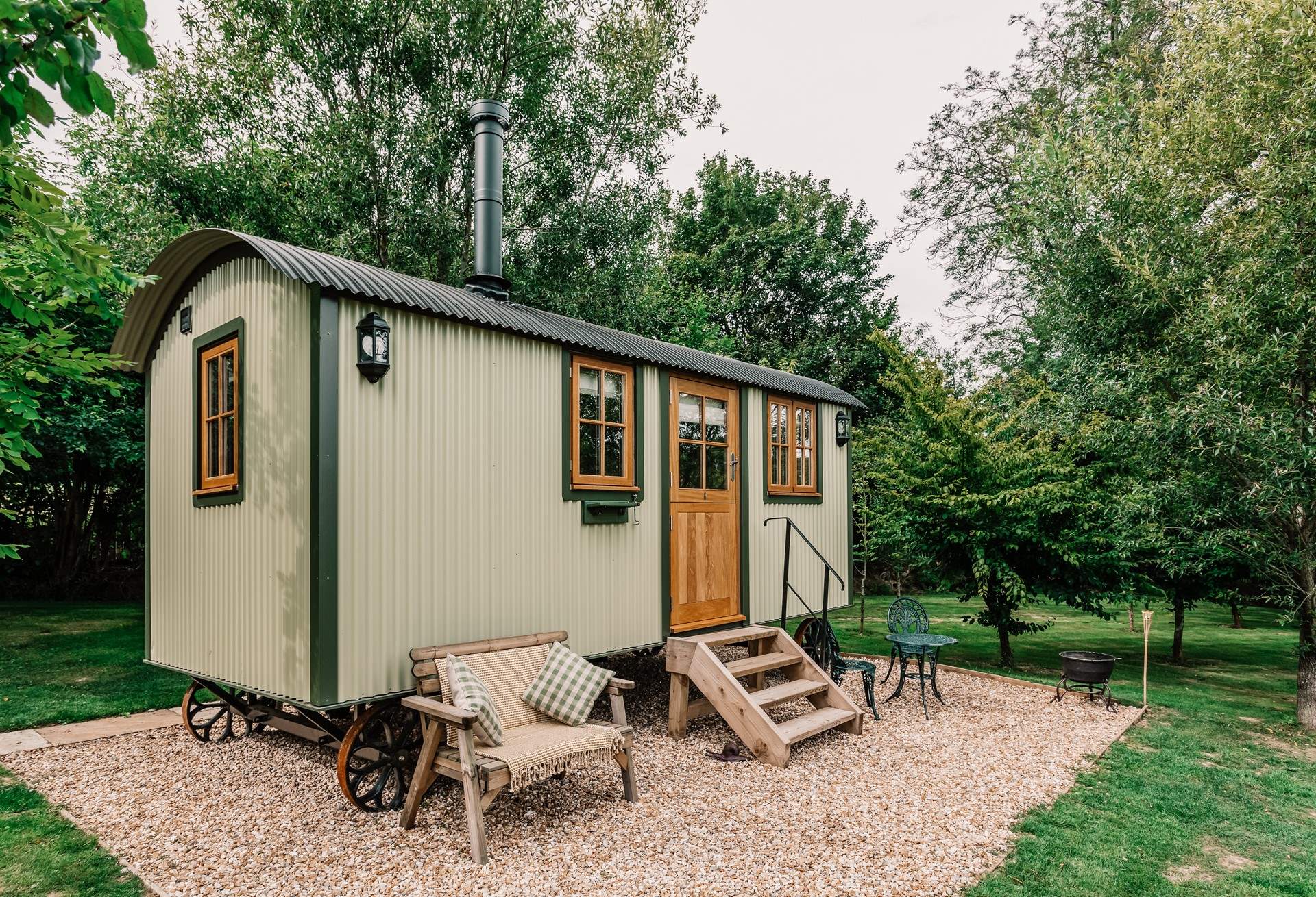 Picture-perfect Jessie, nestled amongst cherry trees in the east Sussex countryside. 