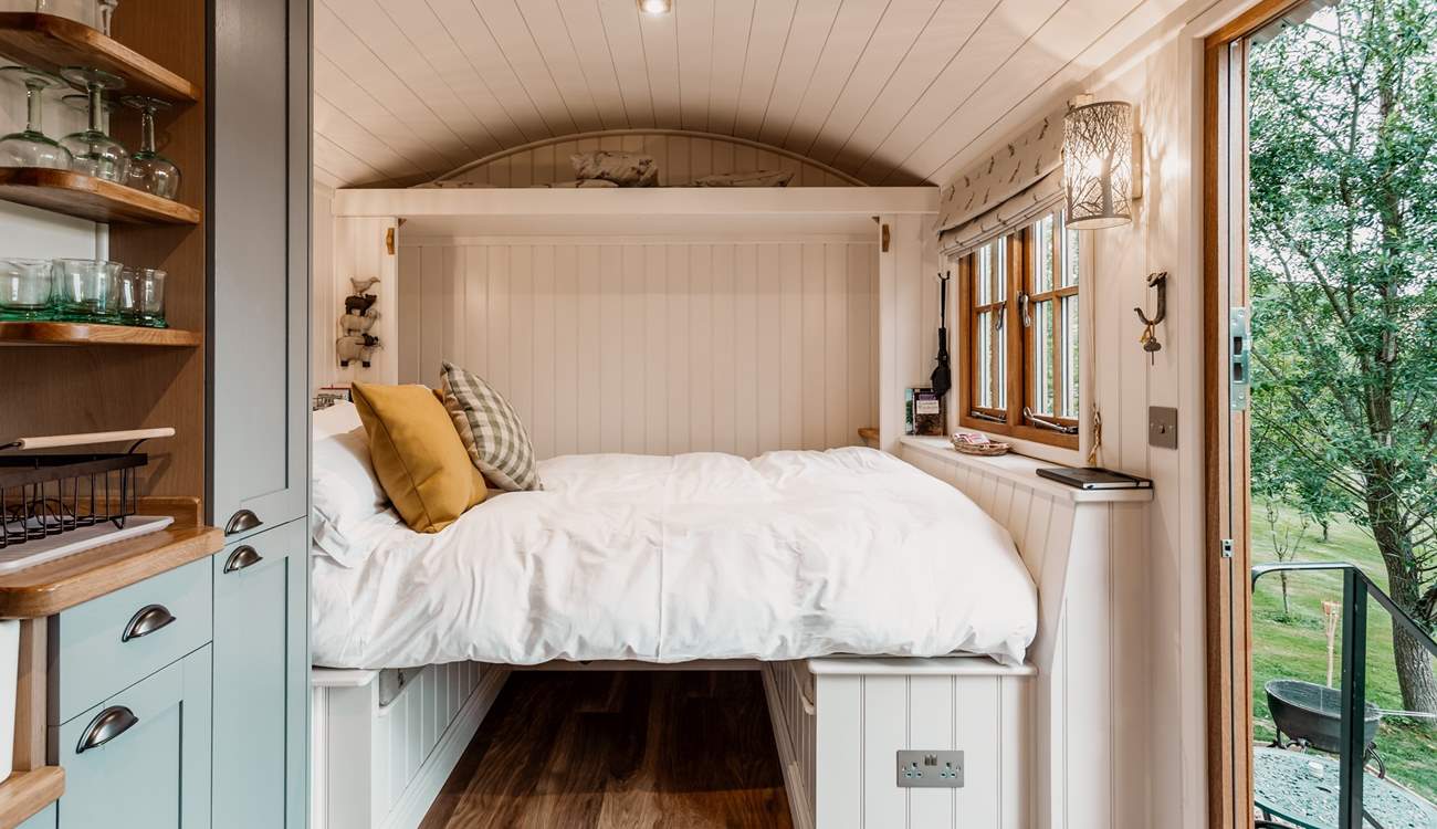 Spend a long lazy morning in bed as the sound of birdsong fills the air. 