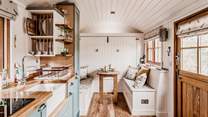 Countryside charm fills this heavenly hideaway.