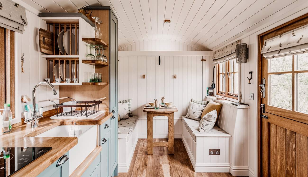 Countryside charm fills this heavenly hideaway.