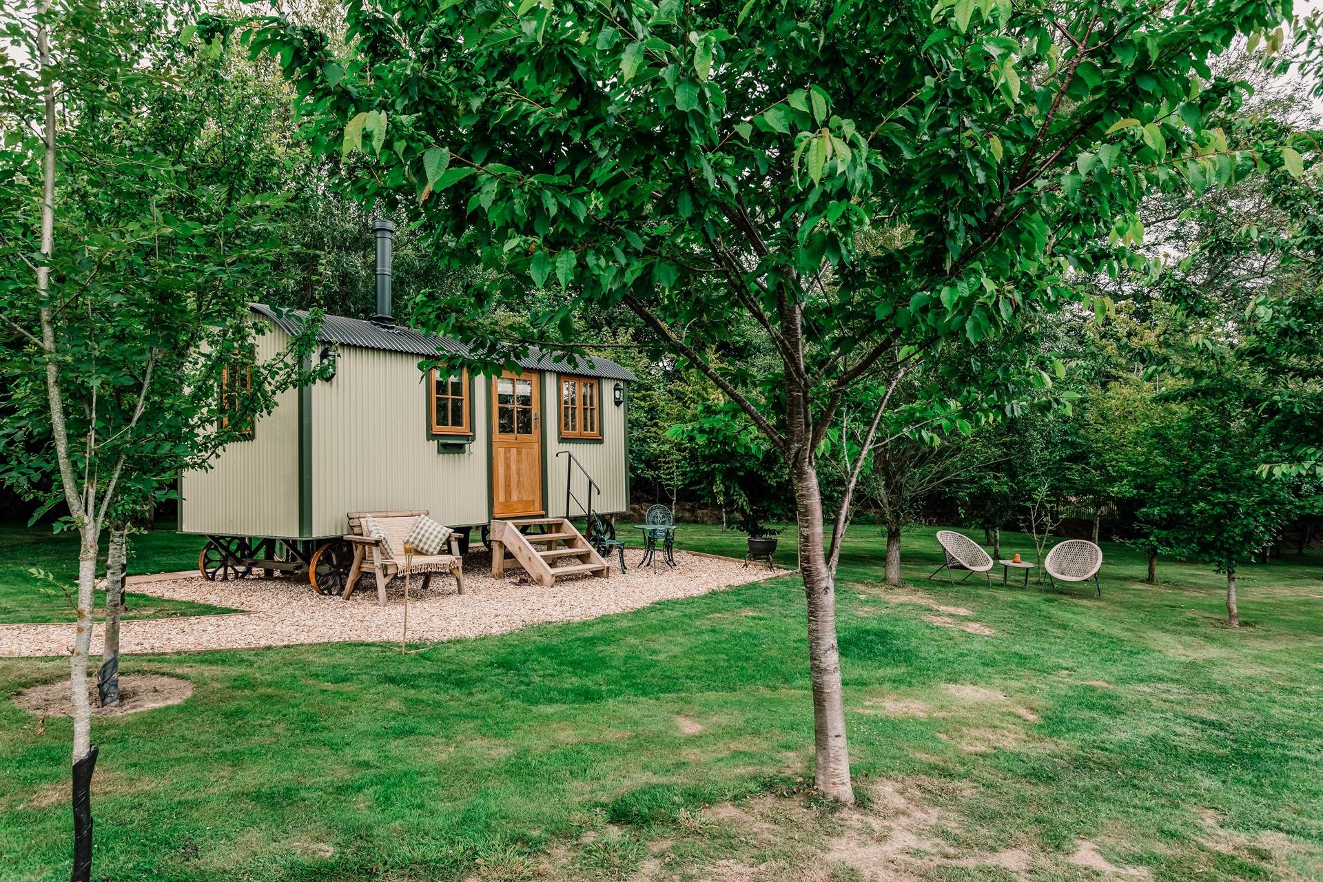 There is so much outside space for you to enjoy, have a picnic on the grass or enjoy your favourite tipple in the dappled sunlight beneath the trees.