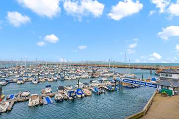 Throughout the year there is always something to watch in Brixham Harbour.