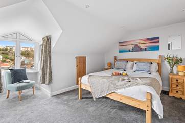 Gorgeous bedroom three is on the second floor.