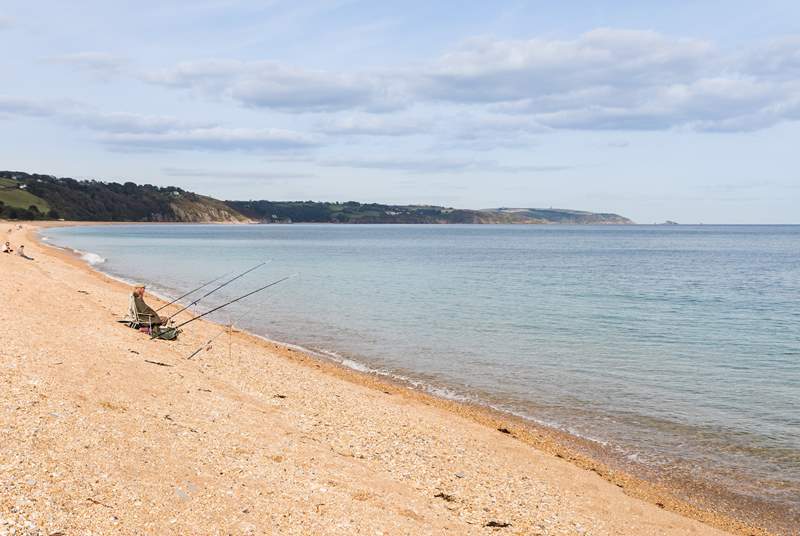 Slapton Sands is one of many beautiful beaches just a short drive away.