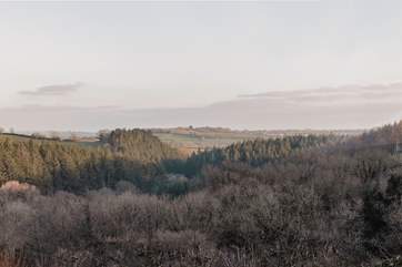 The surrounding countryside is captivating.