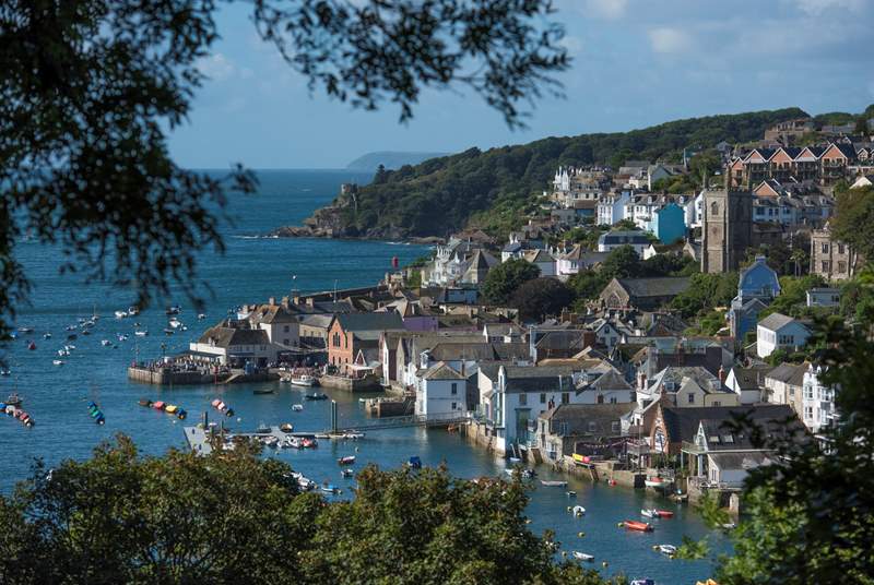 The trendy sailing town of Fowey where you can while away many an hour watching the comings and goings along the water, browse the shops and galleries or try out the delights at one of the many places to eat and drink.