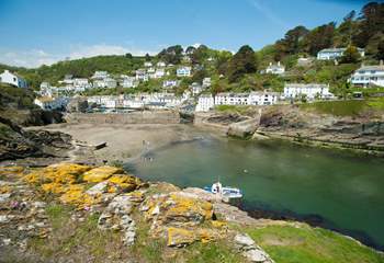 The charming village of Polperro is picture perfect.