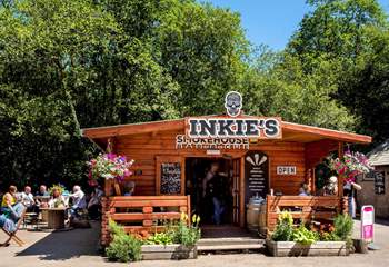 Head off to the moors and discover the woodland walk along Golitha Falls, treating yourself to a great bite to eat at Inkies - the breakfasts will keep you going all day.