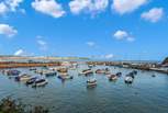 Paignton harbour is a stunning spot to soak up some sunshine. 
