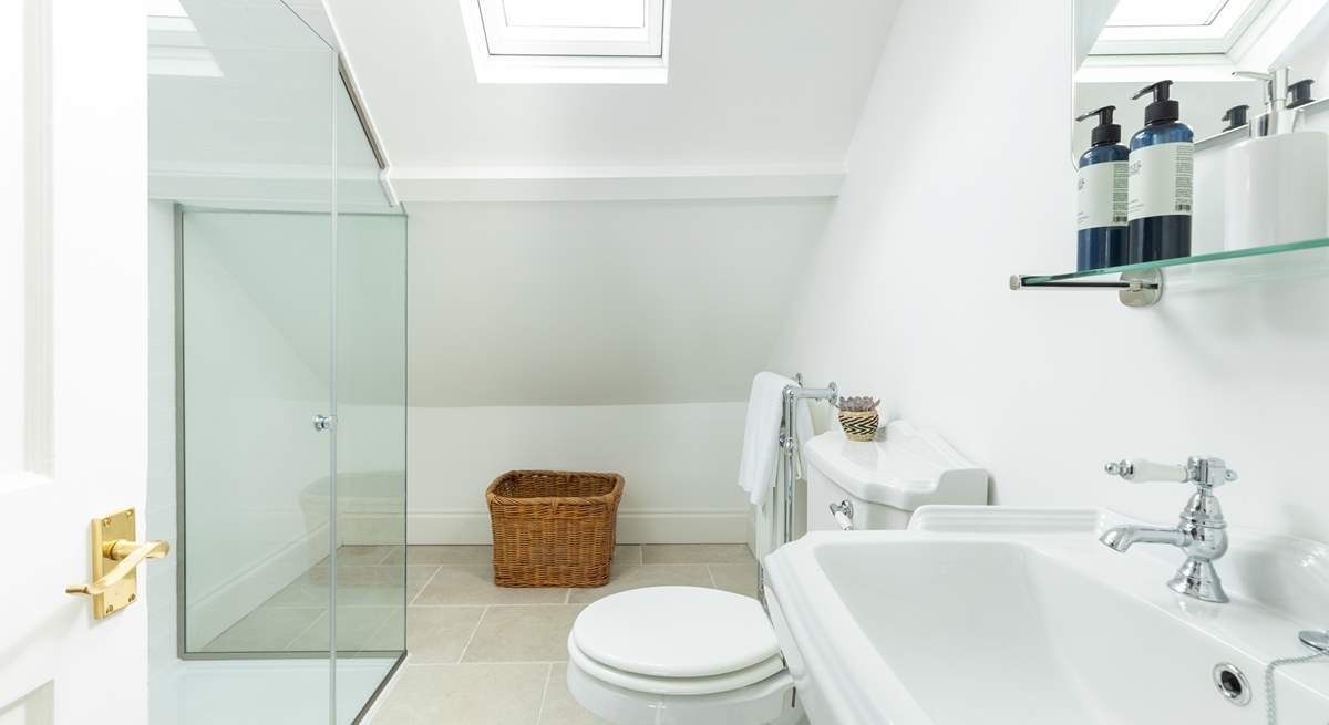 The lovely bedrooms are complemented by stylish shower-rooms.