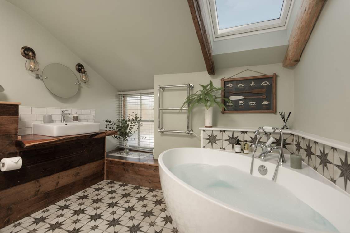 The bathroom is divine.