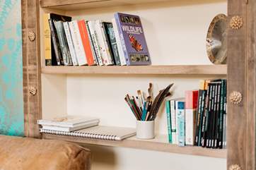 Be inspired by the wonderful collection of books.