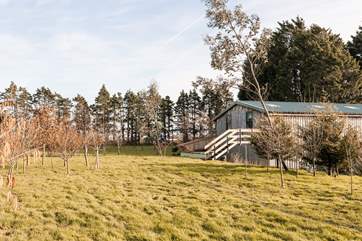 Nested amongst woodland in the unspoilt Devonshire countryside.