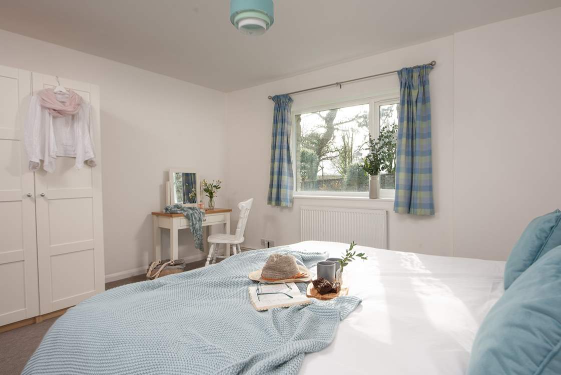 There's a super-king bed in the second bedroom which can also be made up as twin beds.