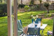 The garden is the perfect spot for everything from morning coffee to evening sundowners.