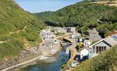 There are some great coastal walks around the pretty village of Boscastle. - Thumbnail Image