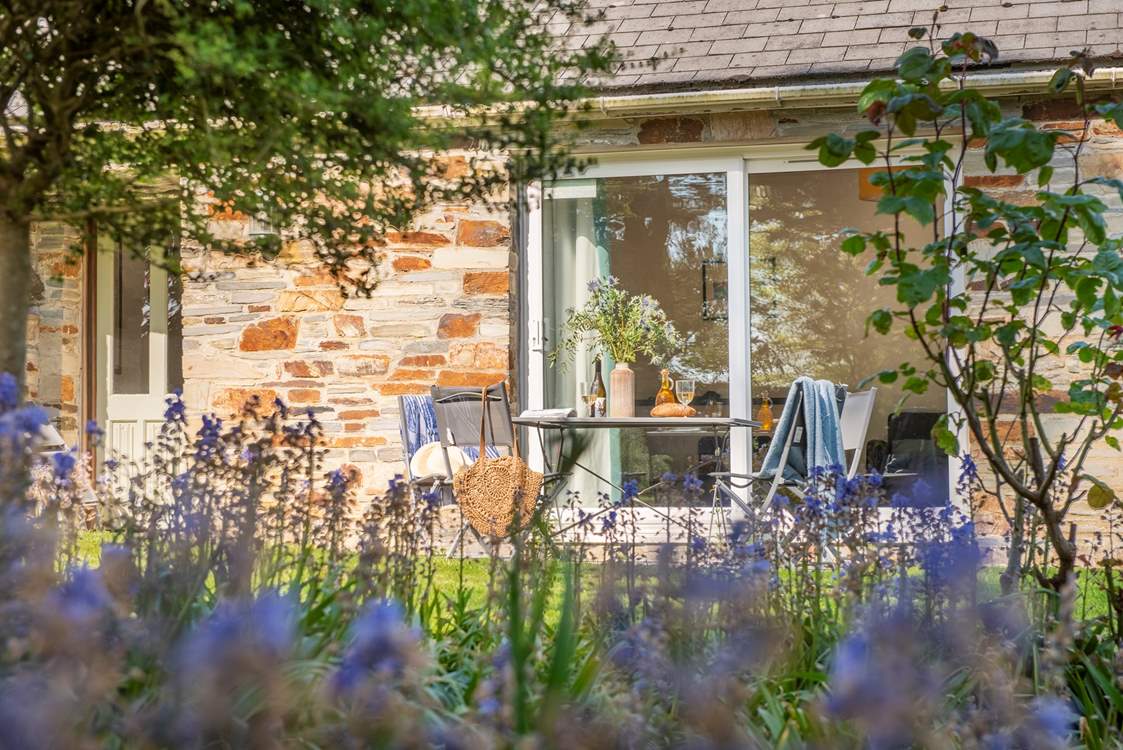 The cottage garden is delightful.