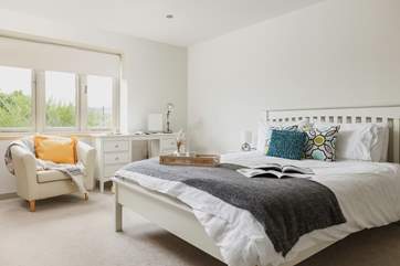 The bedrooms are a delight and beautifully furnished.
