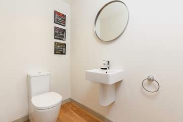 The ground floor WC.