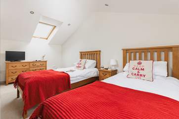 A lovely room for friends to share!