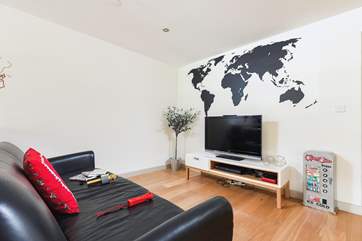 A TV and games area for the children!