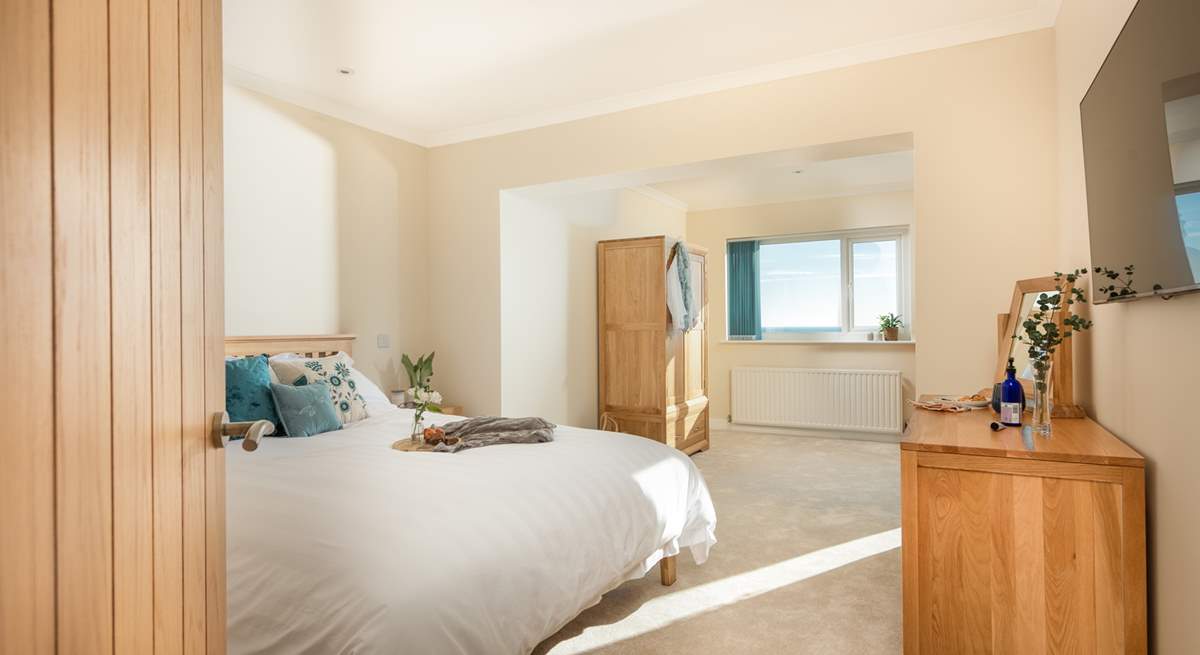 St Annes has three bedrooms, clean and crisp in their styling.