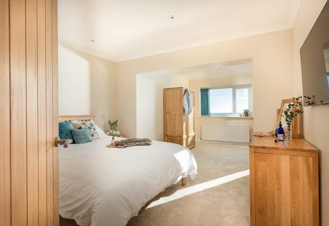St Annes has three bedrooms, clean and crisp in their styling.