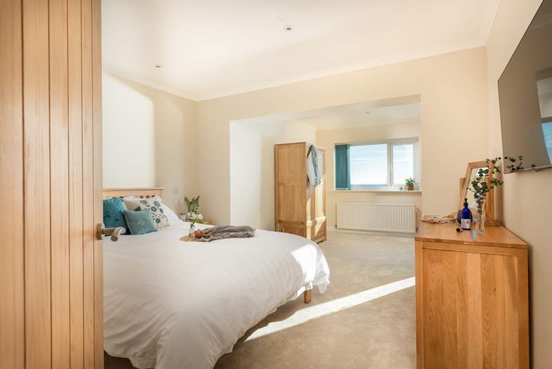St Annes has three bedrooms, clean and crisp in their styling.