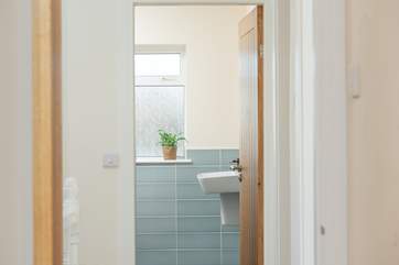 There's another wet-room on the first floor.