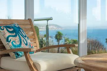 Surely the best seat in the house! You'll never want to leave.