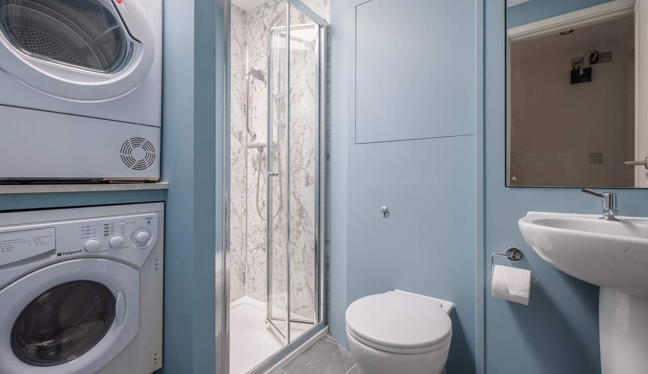 Access to a utility/shower-room.