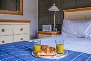 Enjoy a lazy morning and have breakfast in bed.