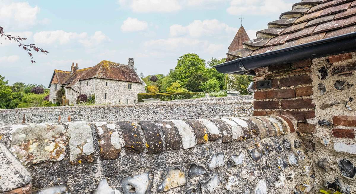 The historic village of West Dean is so pretty.