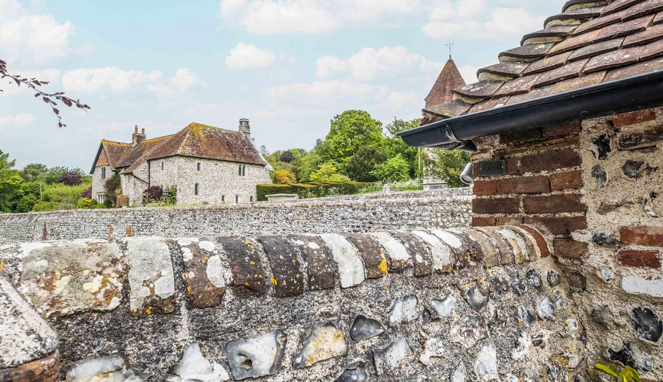 The historic village of West Dean is so pretty.