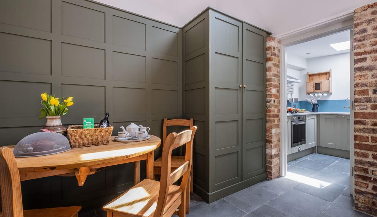 The dining-table where you can enjoy holiday treats and meals together.