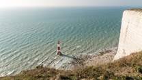 Beachy Head lighthouse.