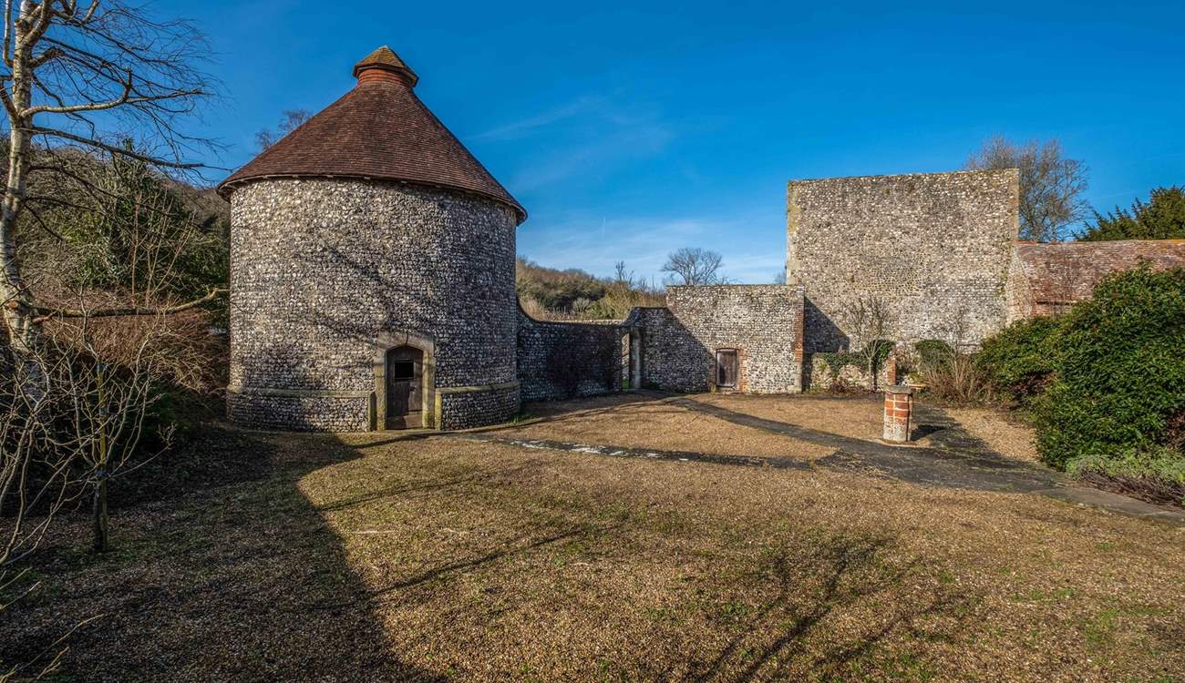 The Dovecote is the best preserved part of the old farm buildings which date from the Medieval era.