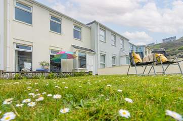 Sit in the Cornish sunshine and relax into your holiday.