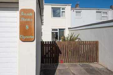 This is the rear entrance.