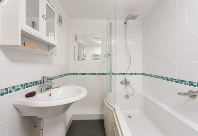 Family bathroom number two, is located near the twin bedrooms.
