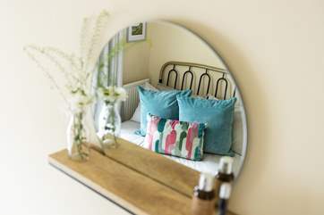 The house is filled with lovely touches.