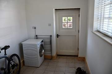 The bike storage room is a great bonus and is accessed via the front of the house.
