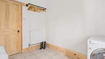 The bike storage room is a great bonus and is accessed via the front of the house.