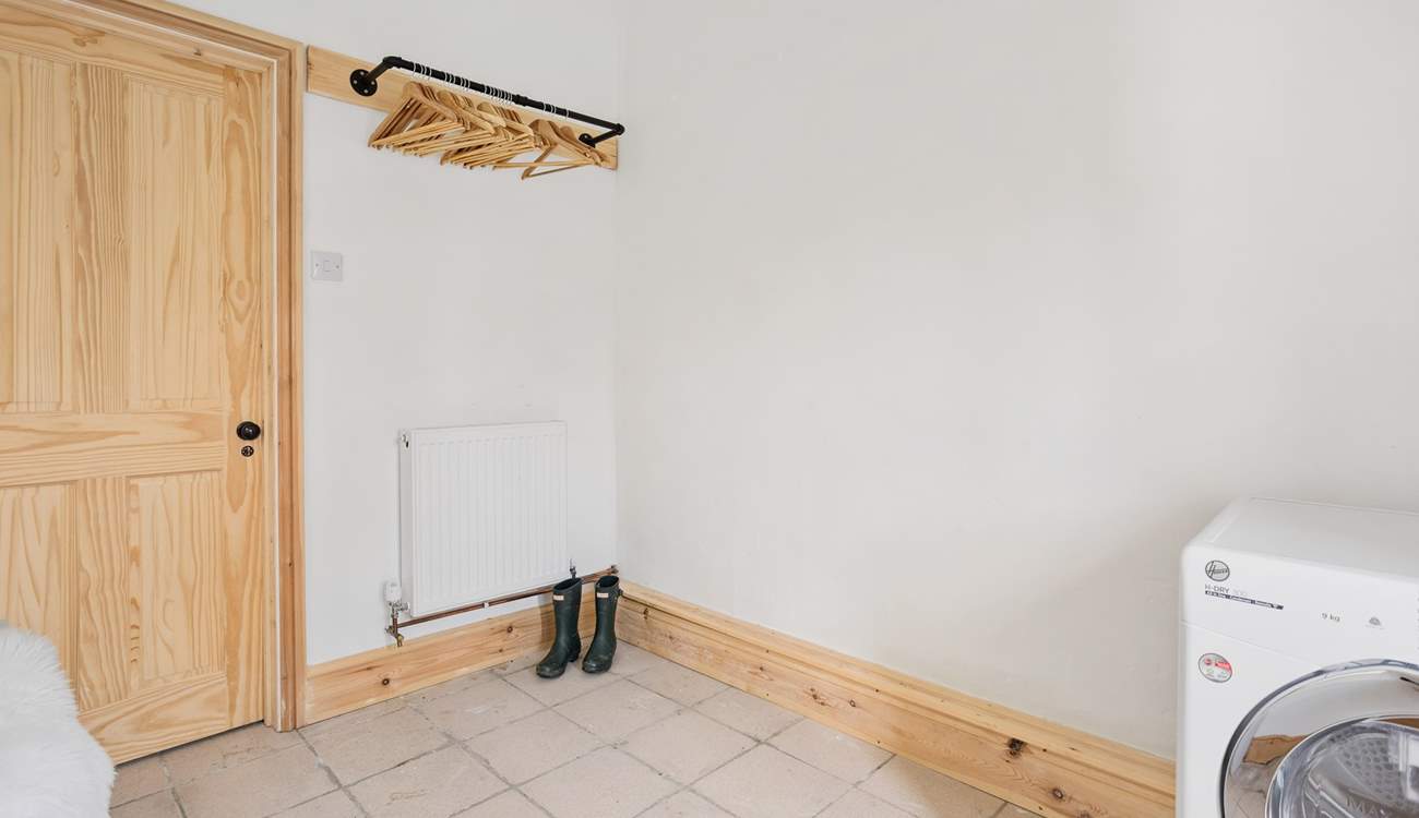 The bike storage room is a great bonus and is accessed via the front of the house.