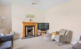 The sitting-room provides the perfect room to settle down to a family film after a day of walking at Lydford Gorge. - Thumbnail Image