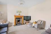 The sitting-room provides the perfect room to settle down to a family film after a day of walking at Lydford Gorge.