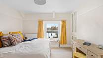 Bedroom two has a 'zip and link' bed so you can choose either twin beds or a super-king double.