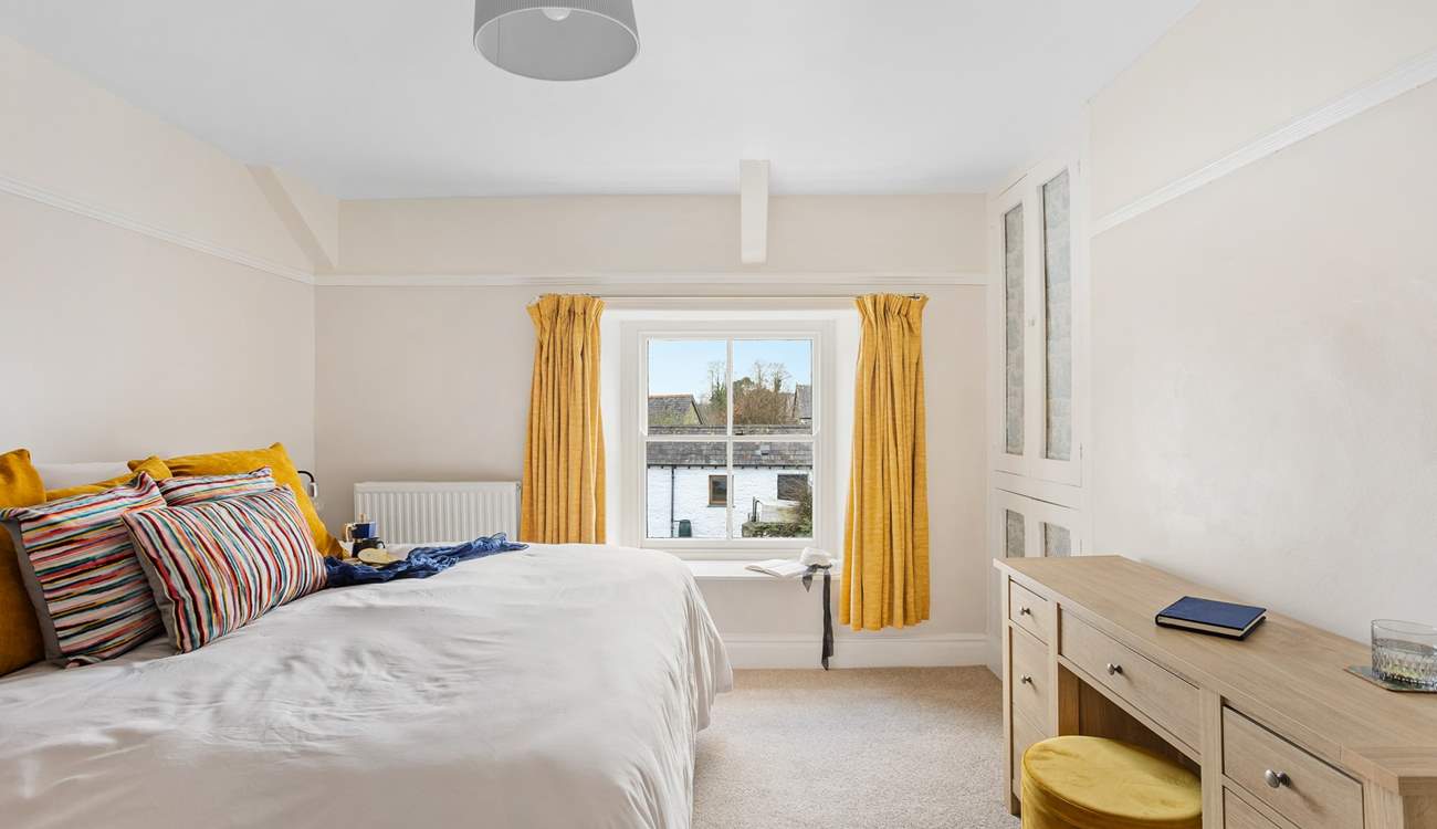 Bedroom two has a 'zip and link' bed so you can choose either twin beds or a super-king double.